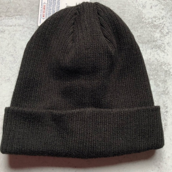 Champion Black Knit Cuffed Beanie NWT - Picture 2 of 4